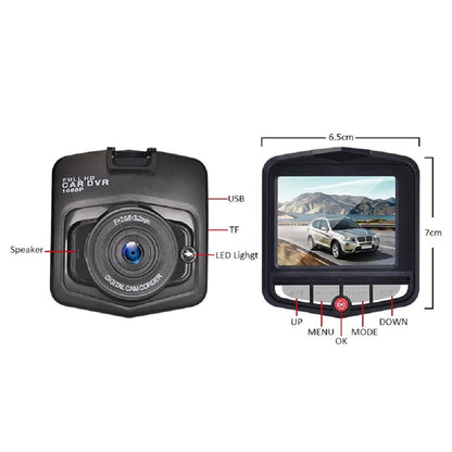 2.4'' Full HD 1080P Dash Cam Car DVR Front or Rear Camera Night Vision G-Sensor